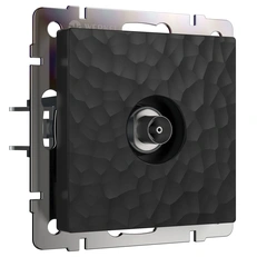 Изображение ТВ-розетка оконечная Hammer (черный) W1283008