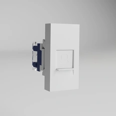 Изображение Модульная розетка Ethernet RJ-45 6 cat. Slot (белый) W1281101